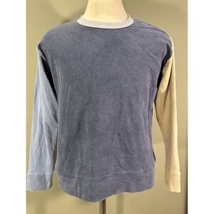 Summersalt Colorblock Terry Crewneck Sweatshirt Womens Sz Med Comfort